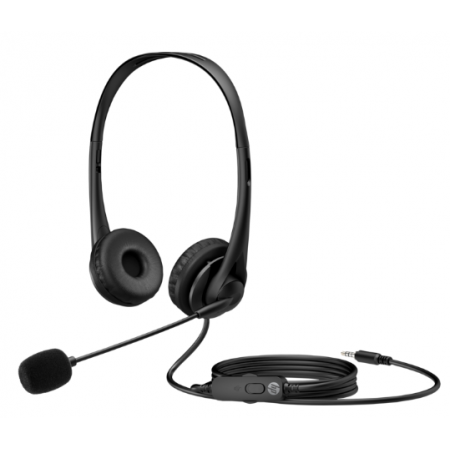 Auscultadores / Headset HP G2 Stereo c/ Microfone - Jack 3.5mm